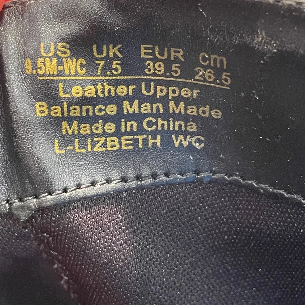 Franco Sarto Lizbeth Black Leather Wide Calf Riding Boots Womens 9.5M WC - Picture 7 of 9